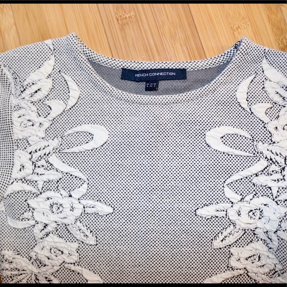 French Connection Floral Jacquard Bodycon - Picture 6 of 7